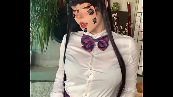 neko girl ahegao face